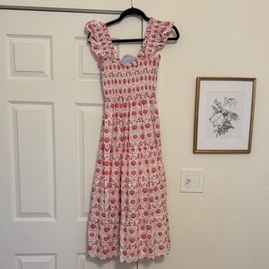 Hill House The Nap Dress in Mermaid Shell Print Size Small